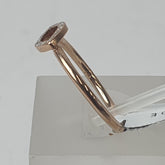 LADIES 9CT DIAMOND EYE RING 1.4GMS Ring Size L 1/2 / 6.5 US